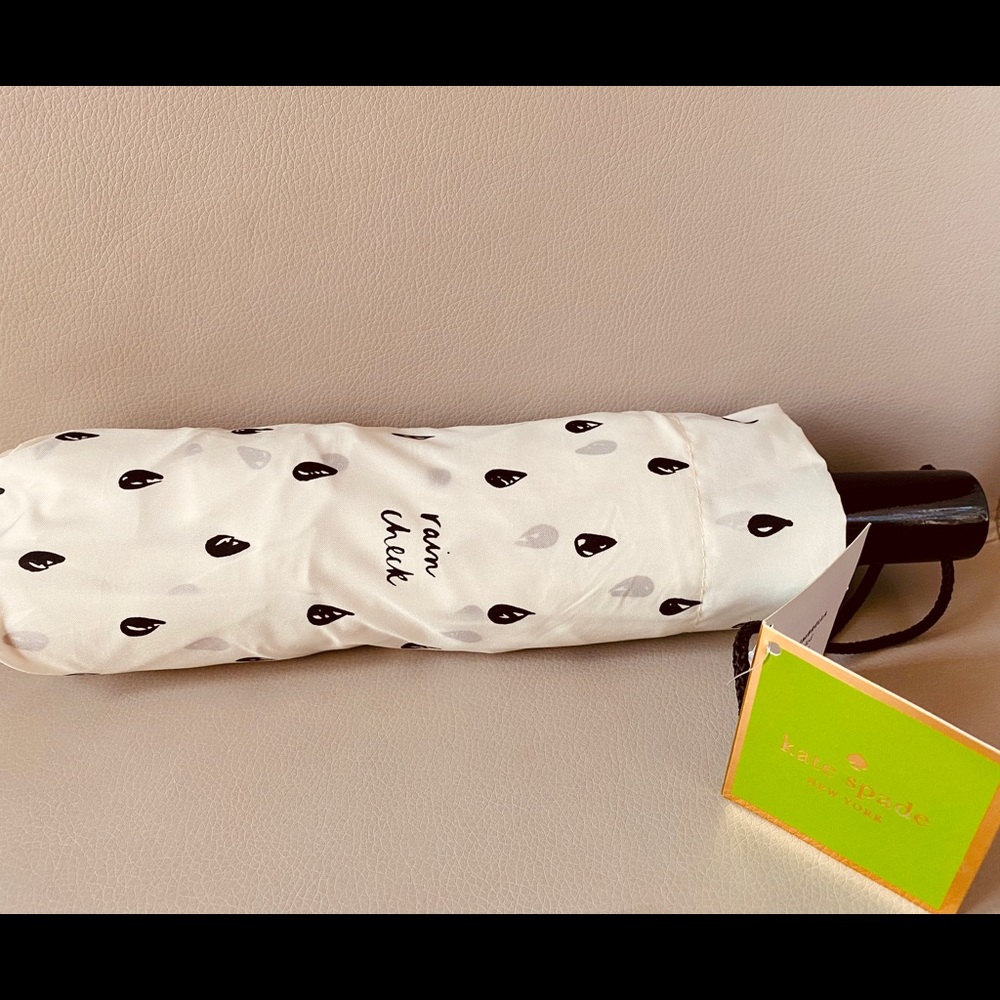 Kate Spade Rain Drop Travel Umbrella